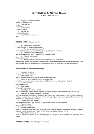 Brochure sur la Francophonie