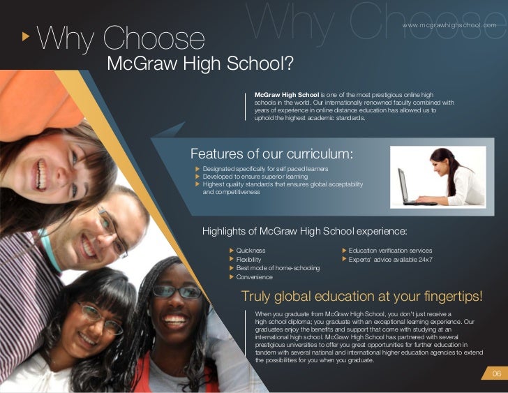mcgraw high school brochure 2012 school brochers