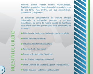 Presentacion Prosercol Asesores Ltda