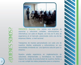 Presentacion Prosercol Asesores Ltda