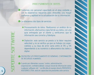 Presentacion Prosercol Asesores Ltda