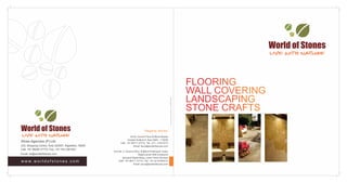 World of Stones- Brochure