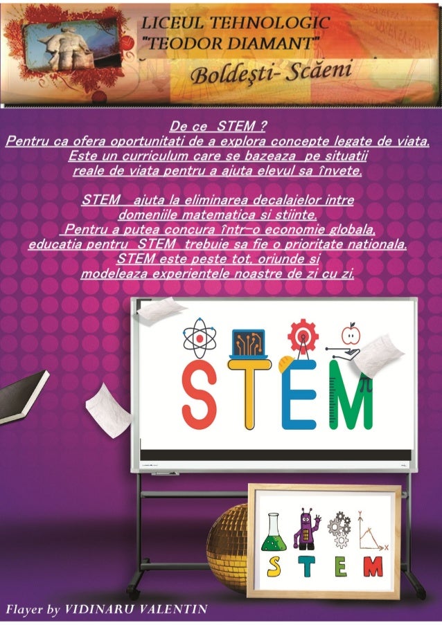 brochure stem for all stem flyer template