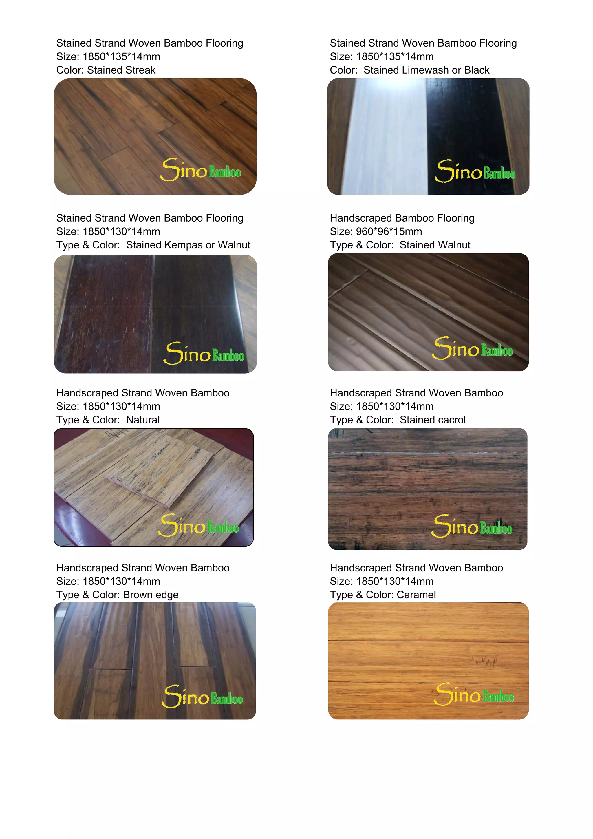 Bamboo Flooring Brochure | PDF
