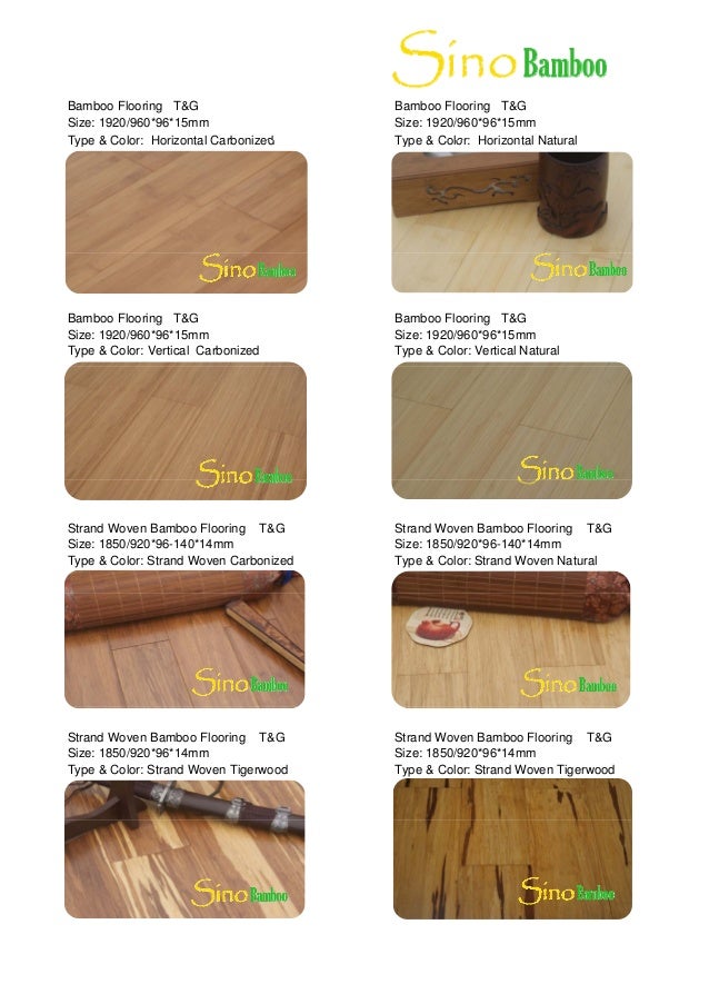 Bamboo Flooring Brochure