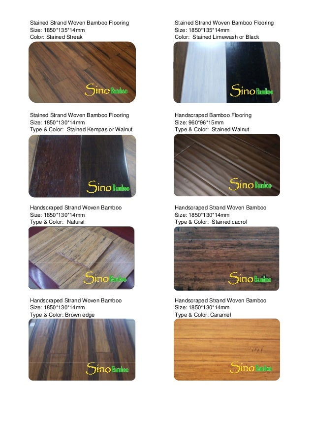 Bamboo Flooring Brochure