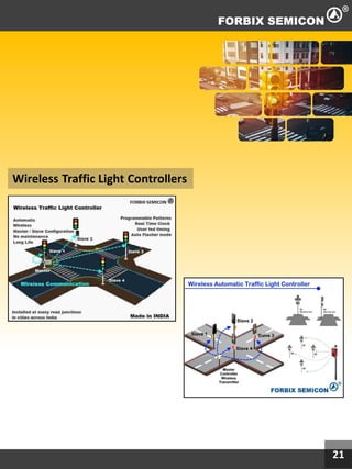 21
Wireless Traffic Light Controllers
 