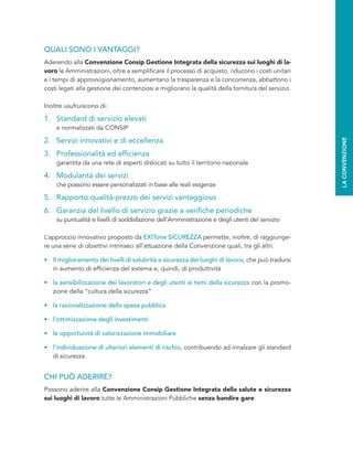 Brochure Convenzione Consip EXITone SICUREZZA | PDF