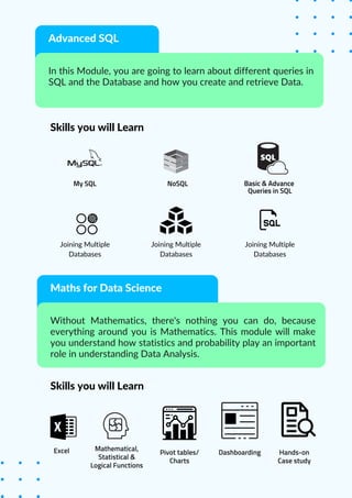 Board Infinity Data Science Brochure - data science learning path | PDF