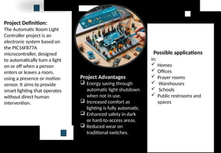 Automatic Room Light Controller Using PIC16F877A Microcontroller for ...