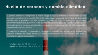 Programa de Huella de Carbono y Cambio Climático: Métrica y Pasantía | PDF