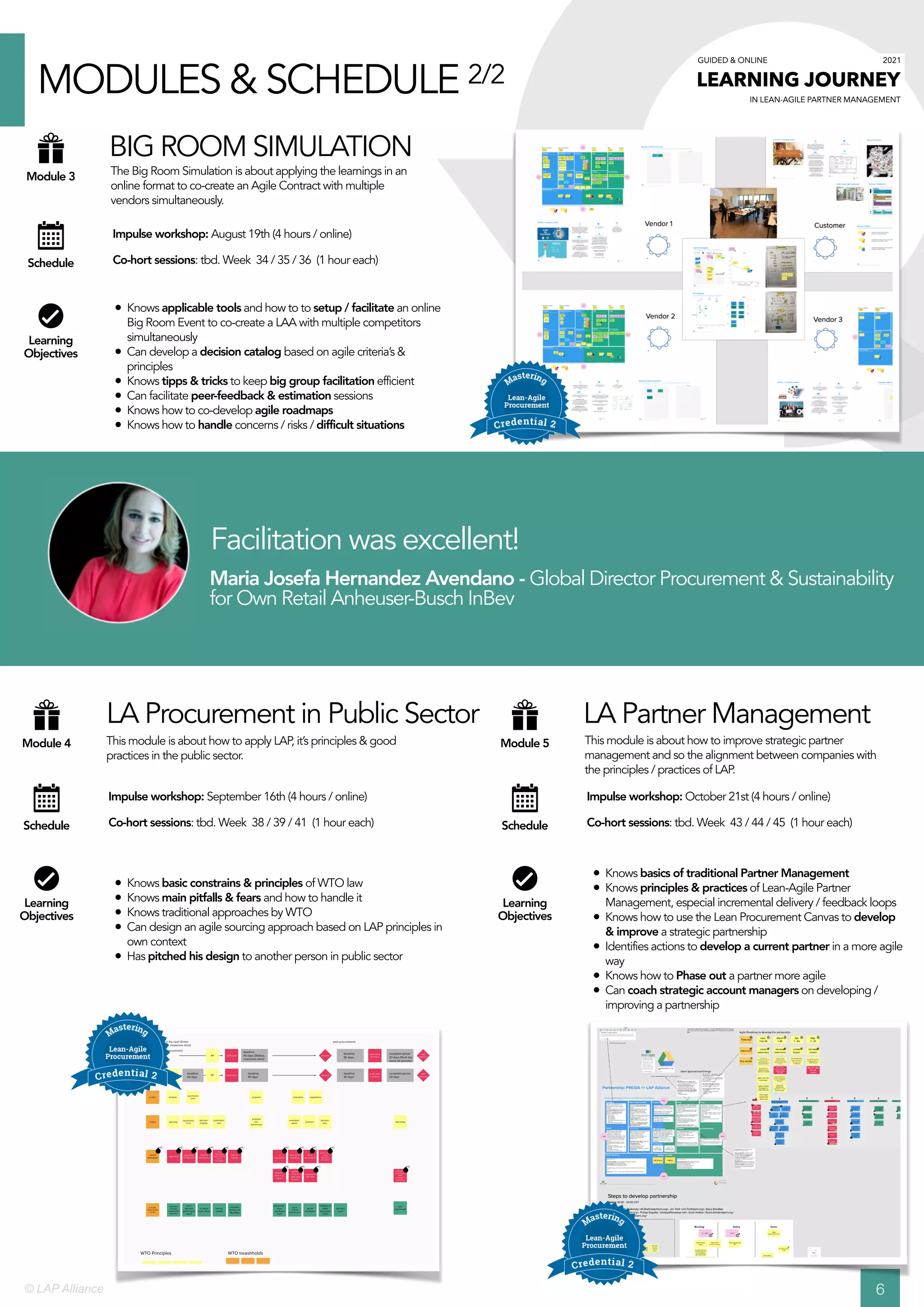Brochure - Learning Journey Mastering Lean-Agile Procurement (Credential2)