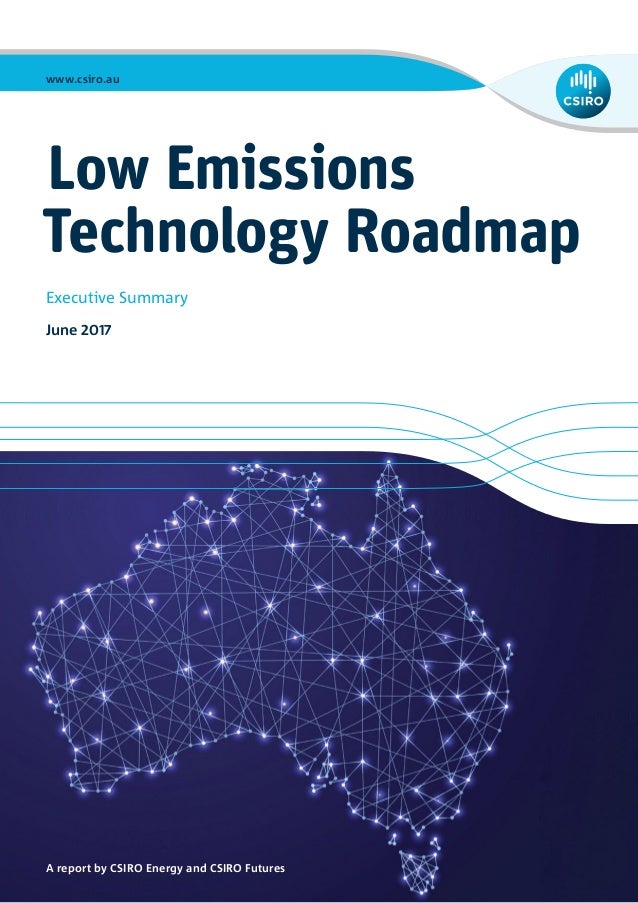 Csiro Map Low Emission Coal Power Road Map – Altmersleben