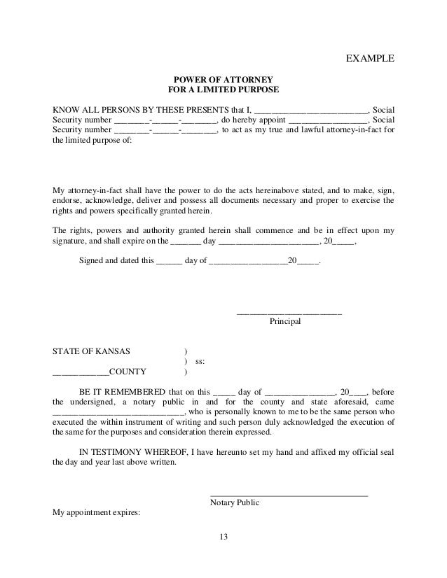 how to write power of attorney letter sample