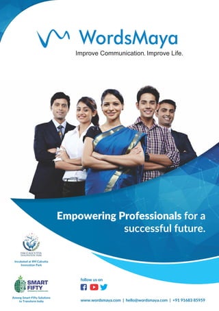 WordsMaya brochure for companies July2019