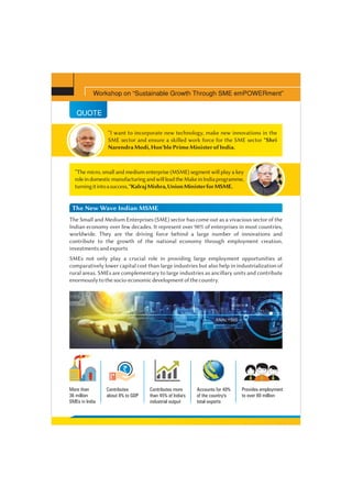 SME WORKSHOP - 26 sept-2016 - NEW DELHI