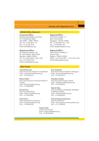 SME WORKSHOP - 26 sept-2016 - NEW DELHI