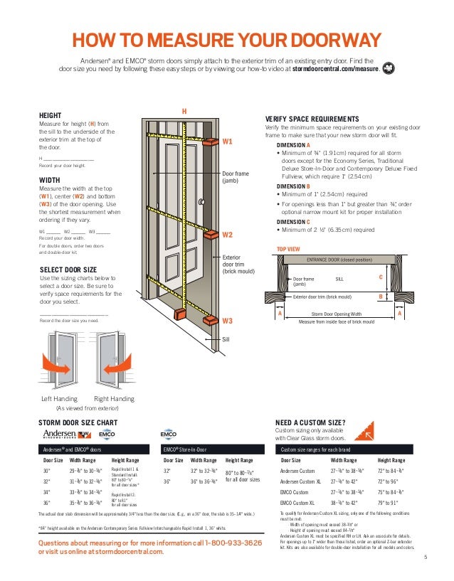 brochure storm screen door 9077597 entry door size
