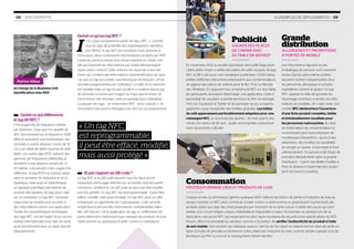 en charge de la Business Unit
Identification chez NXP
Patrice Gibon
6 EXEMPLES DE DÉPLOIEMENTS — 09
Consommation
PROTÉGER GRANDS CRUS ET PRODUITS DE LUXE
Chaque année, la contrefaçon génère quelques 600 milliards de dollars de pertes à l’industrie du luxe au
niveau mondial. Le NFC peut contribuer à lutter contre ce phénomène en garantissant l’authenticité des
produits grâce aux tags sécurisés proposés par l’industrie de la carte à puce. Il existe des puces qui sont
dotées d’un circuit intégré unique, infalsifiable et impossible à copier. Incorporées au produit lors de sa
fabrication, ces puces NFC qui respectent les plus hauts standards de sécurité et les spécifications du NFC
Forum, offrent la possibilité au vendeur comme à l’acheteur de vérifier l’authenticité du produit à l’aide
de son mobile. Une solution qui intéresse aussi le marché de l’occasion et notamment les sites de vente en
ligne. Ce type de procédé a commencé à être utilisé par l’industrie du luxe, comme certains grands crus de
Bordeaux (Le Pin) ou encore la maroquinerie Daniel Hechter.
Grande
distribution
ALLERGÈNES ET PROMOTIONS
À PORTÉE DE MOBILE
Les informations figurant sur les
emballages de produits sont rarement
faciles d’accès alors même qu’elles
peuvent s’avérer indispensables pour
les personnes allergiques à certains
ingrédients comme le gluten. Un tag
NFC, apposé en tête de gondole du
rayonnage contribue à rendre ces infor-
mations accessibles. Un « tap » avec son
mobile NFC déclenchera l’ouverture
d’une fiche produit complète, lisible
et éventuellement vocalisée pour
les personnes malvoyantes. Au-delà
de l’information du consommateur, le
commerçant peut aussi proposer de
nombreuses interactions : accès à des
réductions, des recettes ou possibilité
de remplir un panier virtuel réglé et livré
ultérieurement. Ce service a fait l’objet de
premiers déploiements dans la grande
distribution : Casino des Belles Feuilles à
Paris et plusieurs hypermarchés Leclerc
dont So-Ouest à Levallois.Et par rapport au QR code ?
Le tag NFC et le QR code peuvent tous les deux lancer
l’ouverture d’une page internet sur un mobile mais les points
communs s’arrêtent là. Un QR code ne peut pas être modifié
une fois généré. Un tag NFC est reprogrammable : il peut être
effacé, modifié, mais aussi protégé. Un tag NFC peut en effet
embarquer un algorithme de cryptographie. Cette sécurité
empêchera la lecture des informations confidentielles (iden-
tité, clef d’accès…) et la duplication du tag. Le chiffrement est
particulièrement intéressant pour marquer les produits de luxe,
médicaments ou spiritueux et lutter contre la contrefaçon.
Qu’est-ce qui différencie
le tag dit NFC ?
C’est la gamme de fréquence utilisée
par l’antenne. Ceux que l’on qualifie de
NFC fonctionnent sur la fréquence 13,56
MHz et autorisent une transmission des
données à courte distance, moins de 10
cm, à un débit de débit maximal de 424
kbit/s. Les autres tags RFID utilisent des
gammes de fréquences différentes et
émettent à une distance variant de 1 à
10 mètres. Cela aboutit à des usages très
différents : le tag RFID est surtout utilisé
dans le domaine de l’industrie et de la
logistique, mais aussi en bibliothèque,
un appareil spécifique permettant de
scanner des dizaines de tags pour réali-
ser un inventaire. Le tag NFC nécessite
l’approche du mobile pour accéder à
des informations, lancer une application.
Toutes les caractéristiques techniques
des tags NFC ont fait l’objet d’une norma-
lisation internationale pour faire en sorte
qu’ils fonctionnent avec un large spectre
d’équipements.
Qu’est-ce qu’un tag NFC ?
I
l n’y a pas à proprement parler de tag « NFC ». Comme
tous les tags de la famille des radiofrequency identifica-
tion (RFID), le tag NFC est constitué d’une antenne et
d’une puce, deux composants électroniques produits par NXP.
L’antenne prend la forme d’un circuit imprimé en métal, c’est
elle qui transmet les informations par ondes électromagné-
tiques (sans contact). Cette antenne est associée à une mé-
moire qui contient des informations d’authentification du type
« je suis un tag qui a telles caractéristiques techniques » et les
données programmées par l’utilisateur. La taille de la mémoire
est variable mais un tag n’a pas vocation à contenir beaucoup
de données (comme une image) car il faut que le temps de
transmission des données reste acceptable pour l’utilisateur.
La plupart des tags – et notamment NFC - sont « passifs » : ils
nécessitent une source d’énergie pour être lus ou programmés.
08 — AVIS D’EXPERTS
« Un tag NFC,
est reprogrammable,
il peut être effacé, modifié,
mais aussi protégé »
Publicité
GAGNER DES PLACES
DE CINÉMA AVEC
SA TABLE DE BISTROT
En novembre 2013, la société spécialisée dans l’affichage publi-
citaire piéton Insert a utilisé des tables de cafés équipés de tags
NFC & QR Code pour une campagne publicitaire. 5.000 tables
dotées d’affiches interactives proposaient aux consommateurs
de gagner des places de cinéma pour le film Thor, Le Monde
des Ténèbres. En apposant leur smartphone NFC sur leur table,
les participants pouvaient télécharger une application. Celle-ci
permettait de visualiser la bande-annonce du film, de partager
l’info sur Facebook et Twitter et de participer au jeu « instants
gagnants » pour remporter des entrées gratuites. Les tables
de café apparaissent particulièrement adaptées pour une
campagne NFC, en touchant des jeunes – les trois quarts des
clients ont moins de 50 ans – public technophiles consomma-
teurs de produits culturels.
 