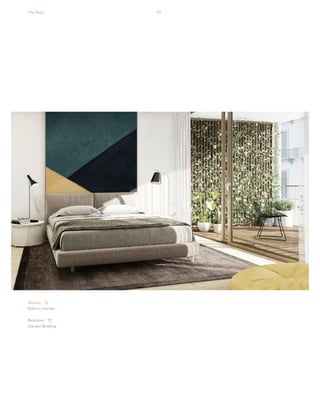 The Nest 30
Quarto · T2
Edifício Garden
Bedroom · T2
Garden Building
 
