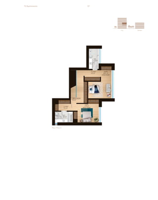 57
City Garden
esquema_final.pdf 1 13/08/2018 15:0
Piso / Floor 4
T3 Apartments
 