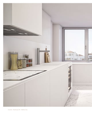 The Nest 64
Cozinha · Penthouse 7A – Edifício City
 