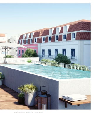 71
Rooftop Pool Lounge · Penthouse 4C – Garden Building
 