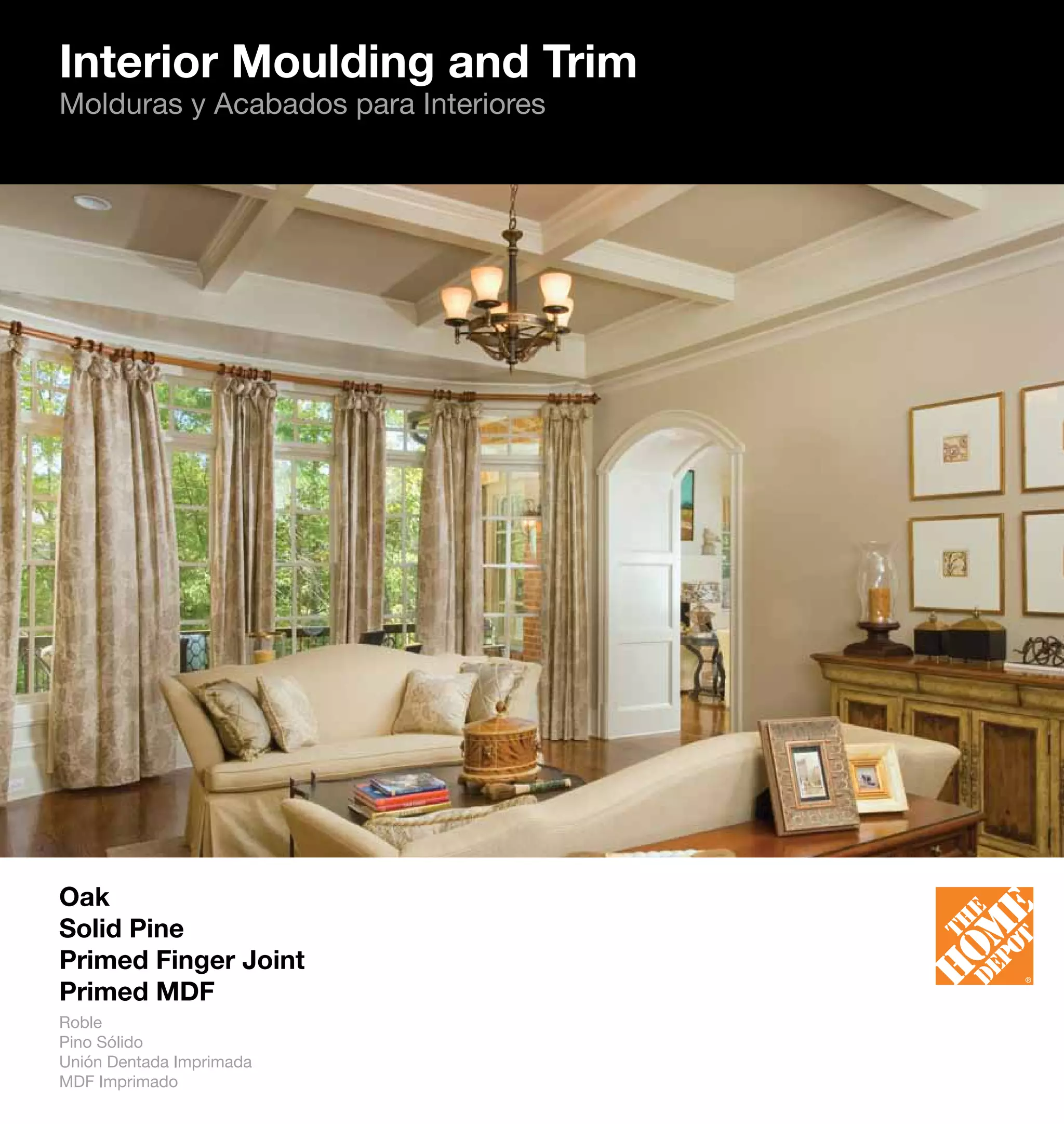The Home Depot moulding catalog PDF