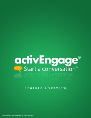 Active Engage Dealer Chat Brochure 2010