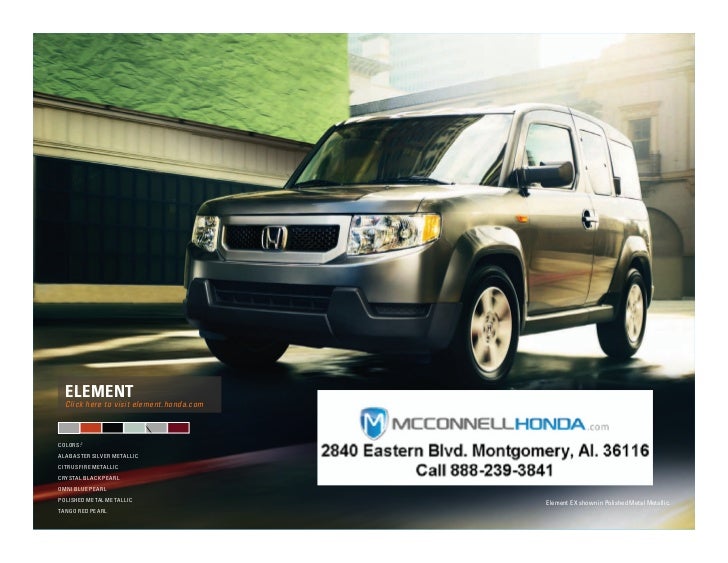McConnell Honda Montgomery Alabama Brochure 2011 Honda full line