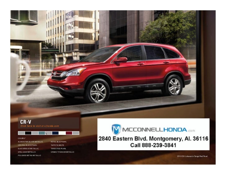 McConnell Honda Montgomery Alabama Brochure 2011 Honda full line