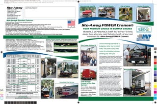 Sto-Away Power Cranes Brochure