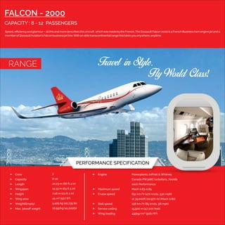 Hourly Prices for Luxury Private Jet 