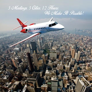 Hourly Prices for Luxury Private Jet 