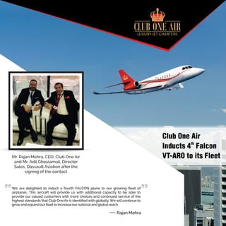 Hourly Prices for Luxury Private Jet 