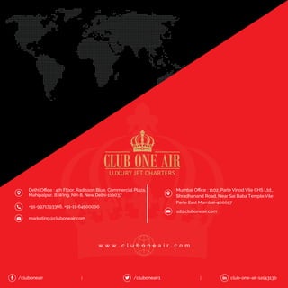 Hourly Prices for Luxury Private Jet 