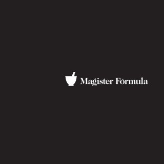 Magister Formula The Brand You love, only the Best, Since 1.886