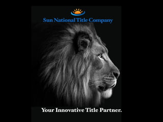 Your Innovative Title Partner.
 