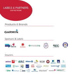 LABELS & PARTNERS
OUR NETWORK
Products & Brands
 