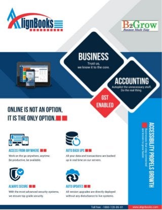 Align Book GST Enabled Accounting Software