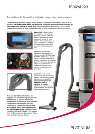 Brochure Beam Electrolux 2009