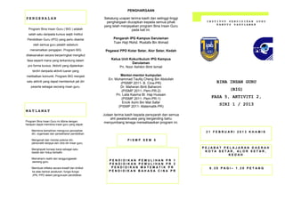 PENGHARGAAN

PENGENALAN                                           Sekalung ucapan terima kasih dan setinggi-tinggi
       ...