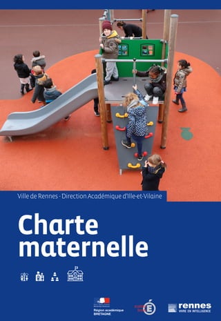 Charte
maternelle
VilledeRennes-DirectionAcadémiqued’Ille-et-Vilaine
Région académique
BRETAGNE
 