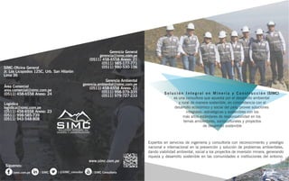 Brochure SIMC 2017