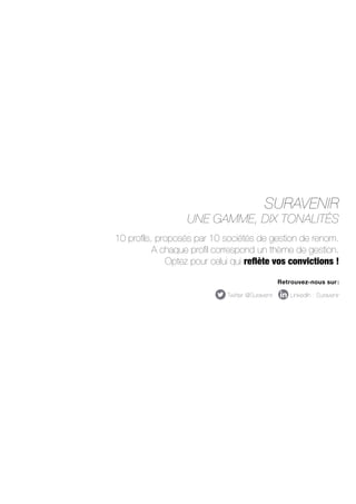 Brochure Gamme Conviction Suravenir 