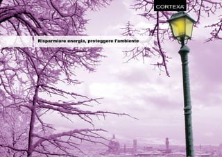 CORTEXA
                                                   ®




Risparmiare energia, proteggere l’ambiente
 