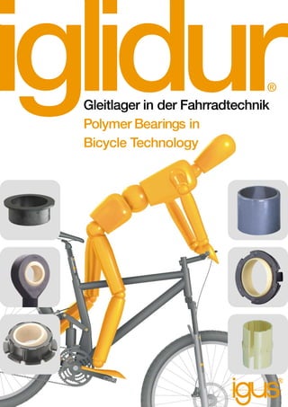 iglidur
®

Gleitlager in der Fahrradtechnik
Polymer Bearings in
Bicycle Technology

 