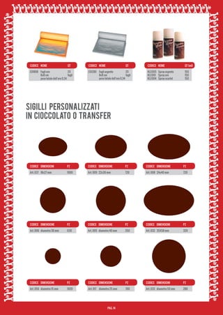 CODICE 	 DIMENSIONI	

PZ

CODICE 	 DIMENSIONE	

PZ

CODICE 	 DIMENSIONE	

PZ

CODICE 	 DIMENSIONE	

PZ

CODICE 	 DIMENSIONE	

PZ

CODICE 	 DIMENSIONI	

PZ

CODICE 	 DIMENSIONE	

PZ

CODICE 	 DIMENSIONE	

PZ

CODICE 	 DIMENSIONI	

PZ

 