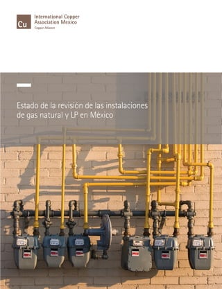 Estado de la revisión de las instalaciones
de gas natural y LP en México
 