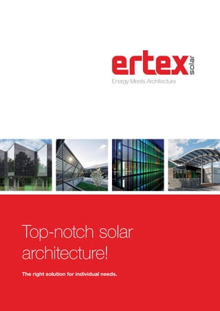 ertex solar - energy meets architecture